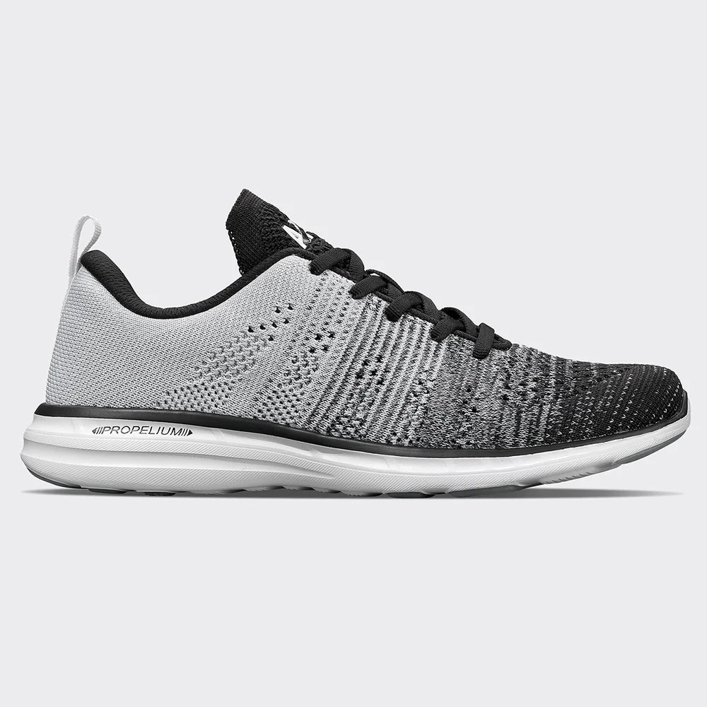 APL TechLoom Pro Ombré Sneakers | Size 5.5 | Black/Grey/White